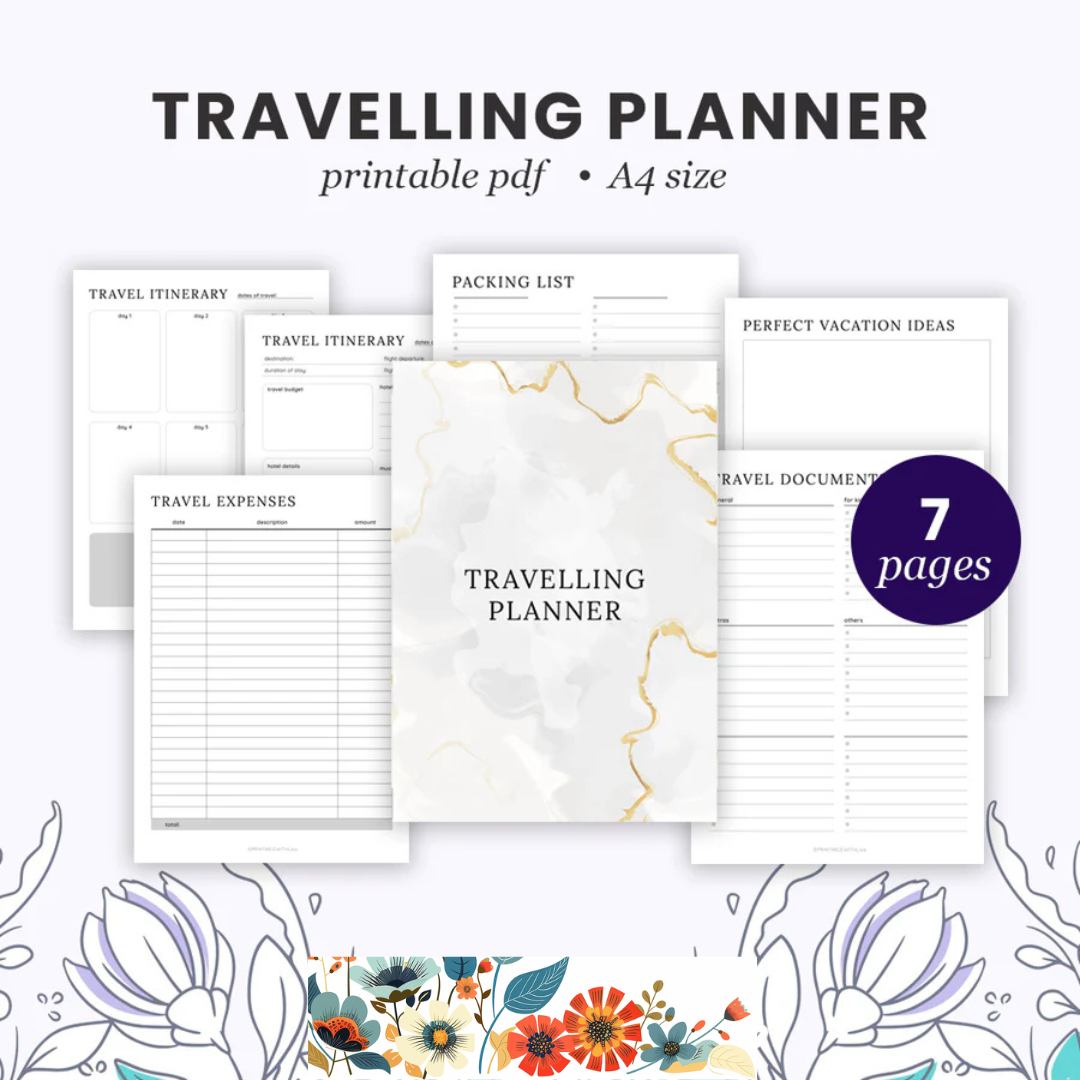 The Ultimate ADHD Planner – Printable Toolkit for Focus & Productivity