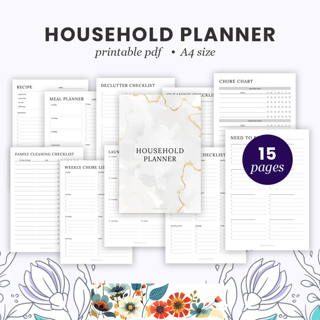 The Ultimate ADHD Planner – Printable Toolkit for Focus & Productivity