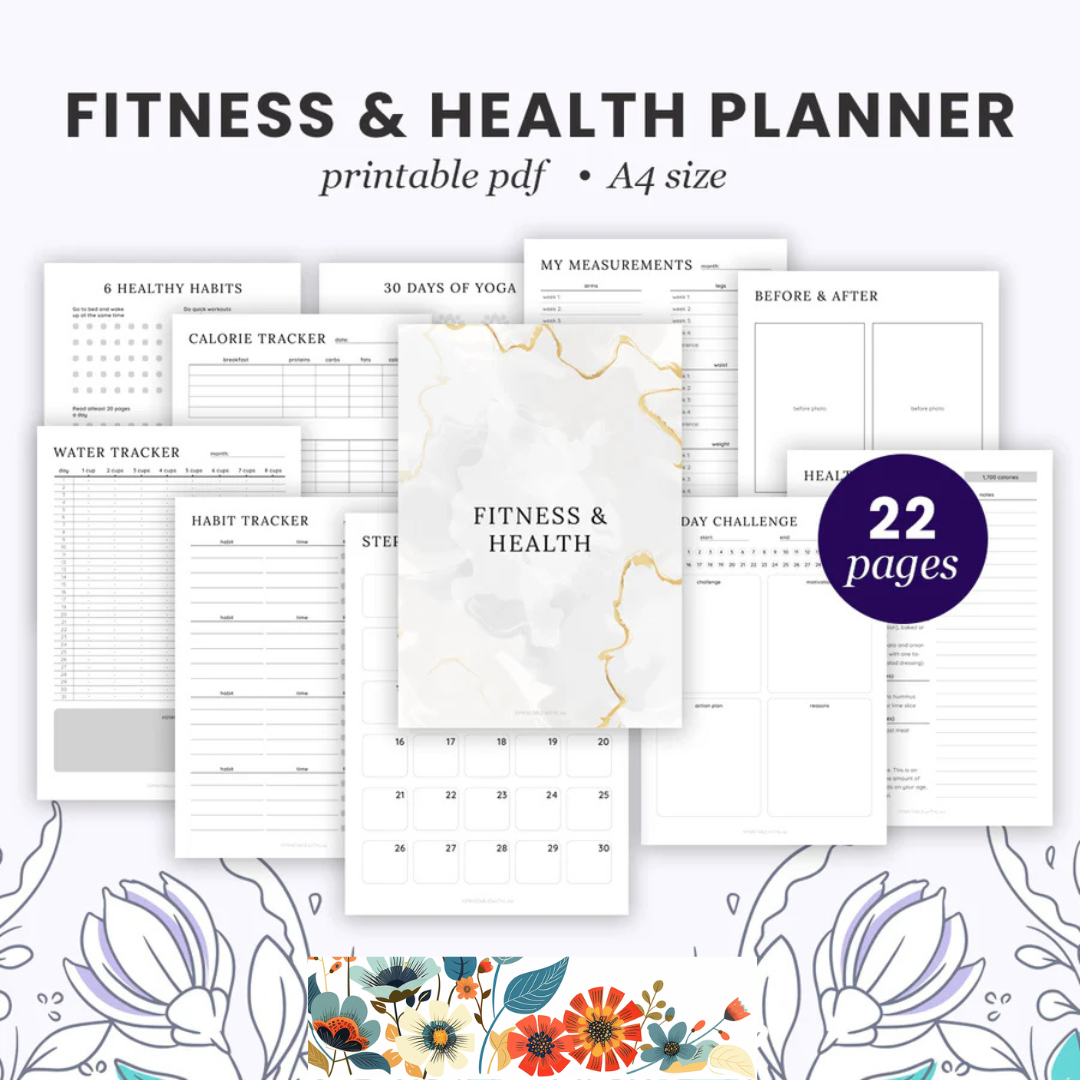 The Ultimate ADHD Planner – Printable Toolkit for Focus & Productivity